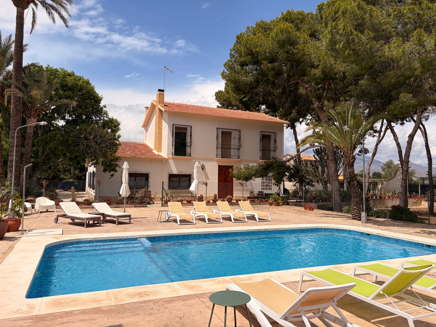 La maison avec piscine