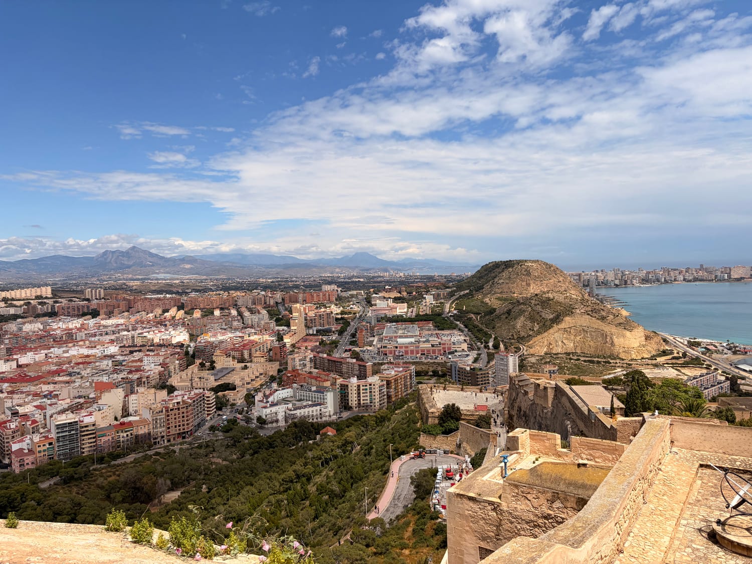 Vue d'Alicante