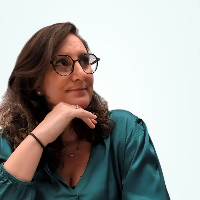 Portrait d'Edwige Giron-Fleckinger, fondatrice de Solucoach, Coach certifiée PCC et Mentor Coach MCS