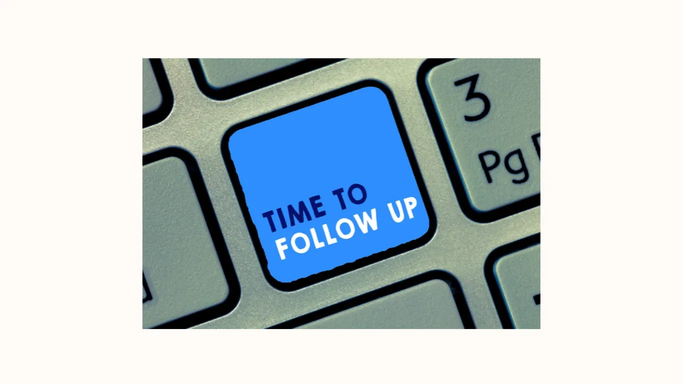 The Follow-Up Email with Key Takewaways