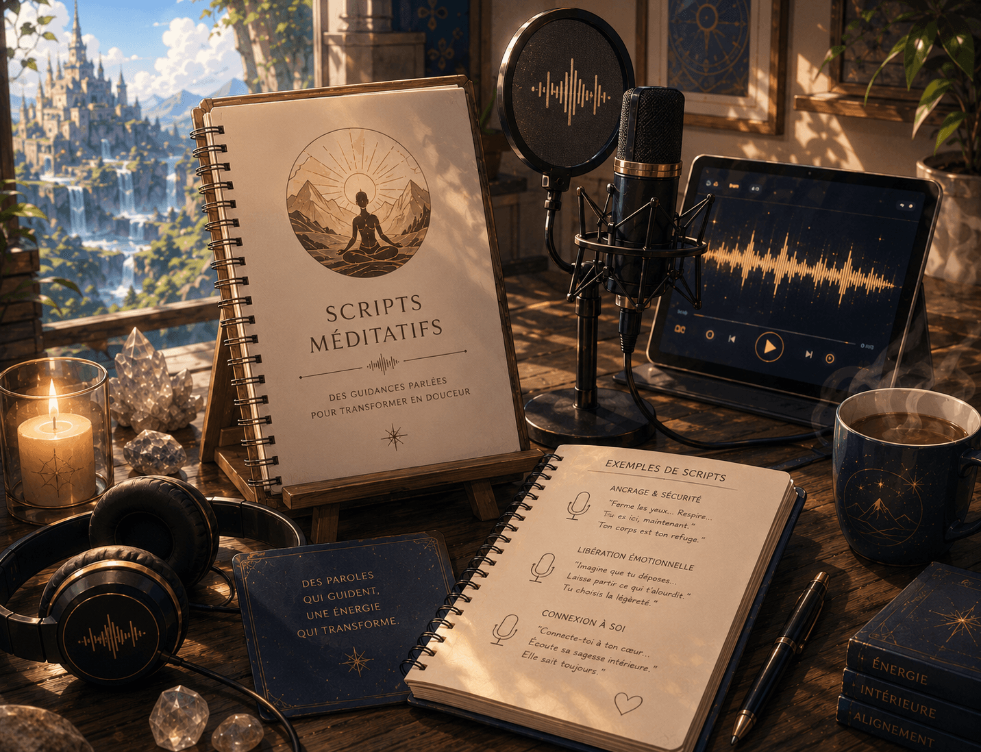 Scripts énergétiques et méditatifs