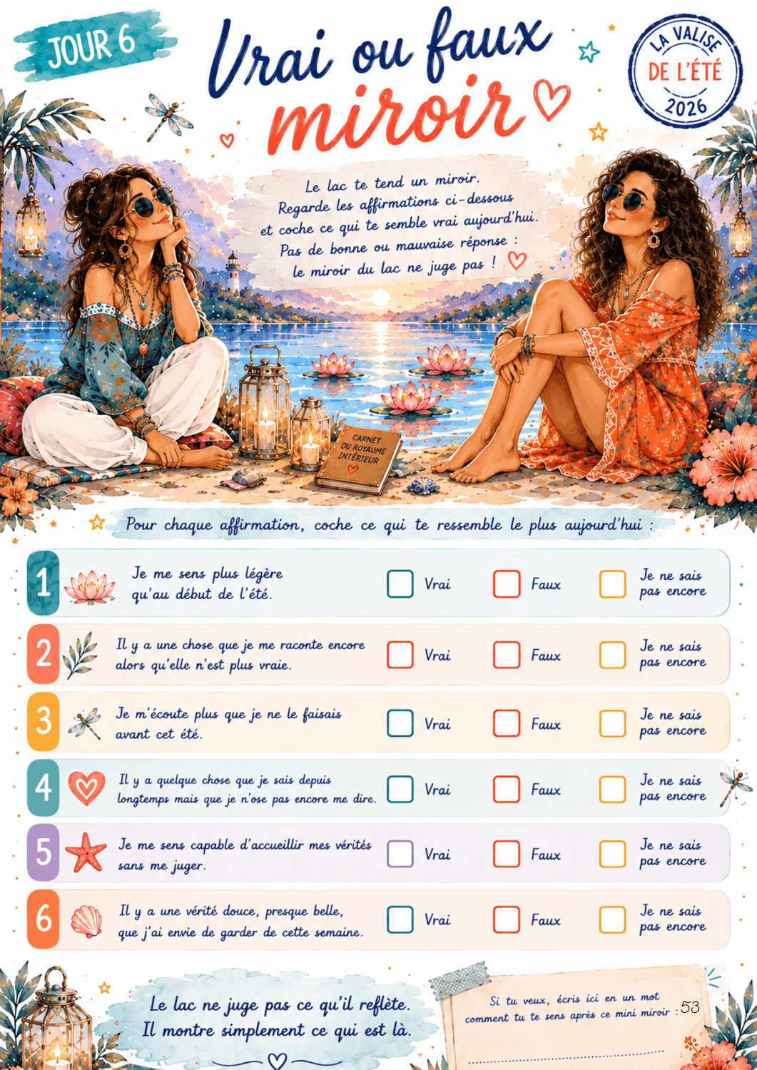 Page du Summer Book 2026
