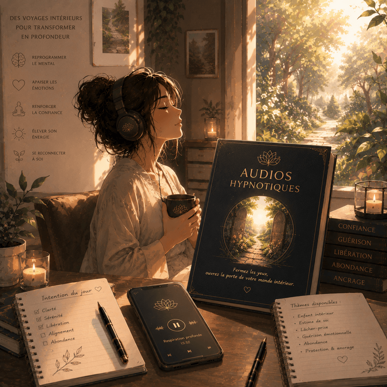 Audios en séance réelle