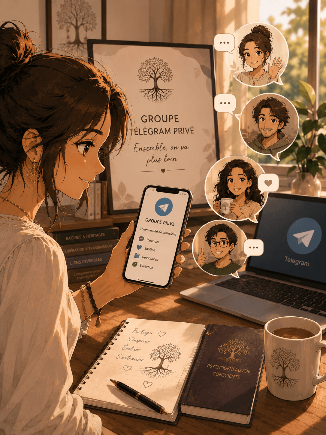 Groupe Telegram Privé