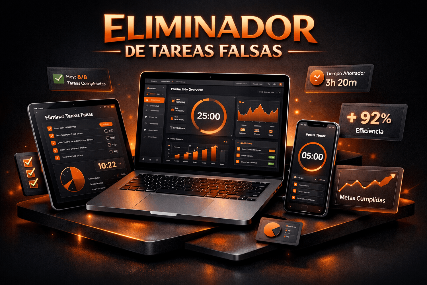 Eliminador de Tareas Falsas - Herramienta Interactiva