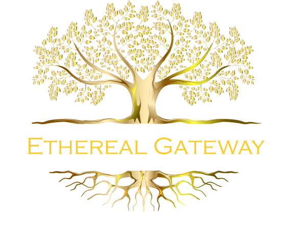 gloden tree of life with the words Ethereal Gateway - As the official logo
