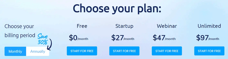 Systeme.io Pricing