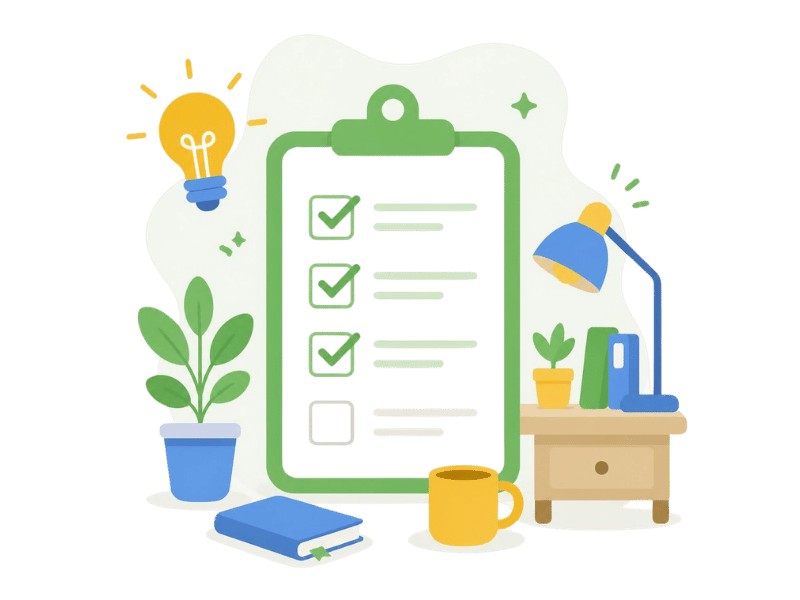 Checklist de Reinicio