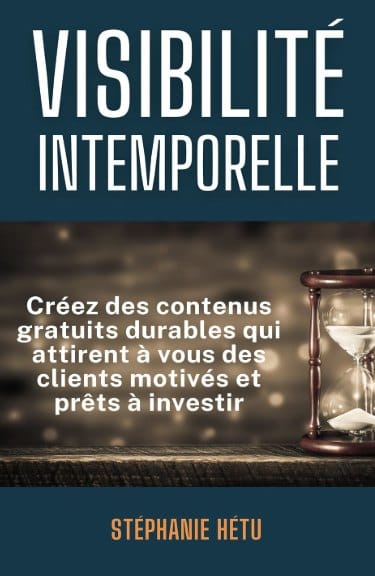 Couverture du livre Visibilité intemporelle