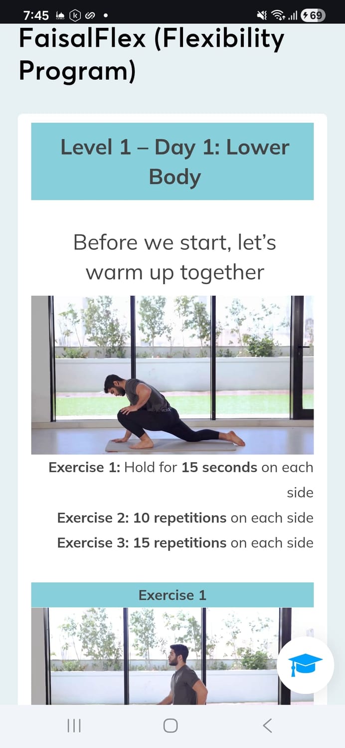 Moving freely with FaisalFlex