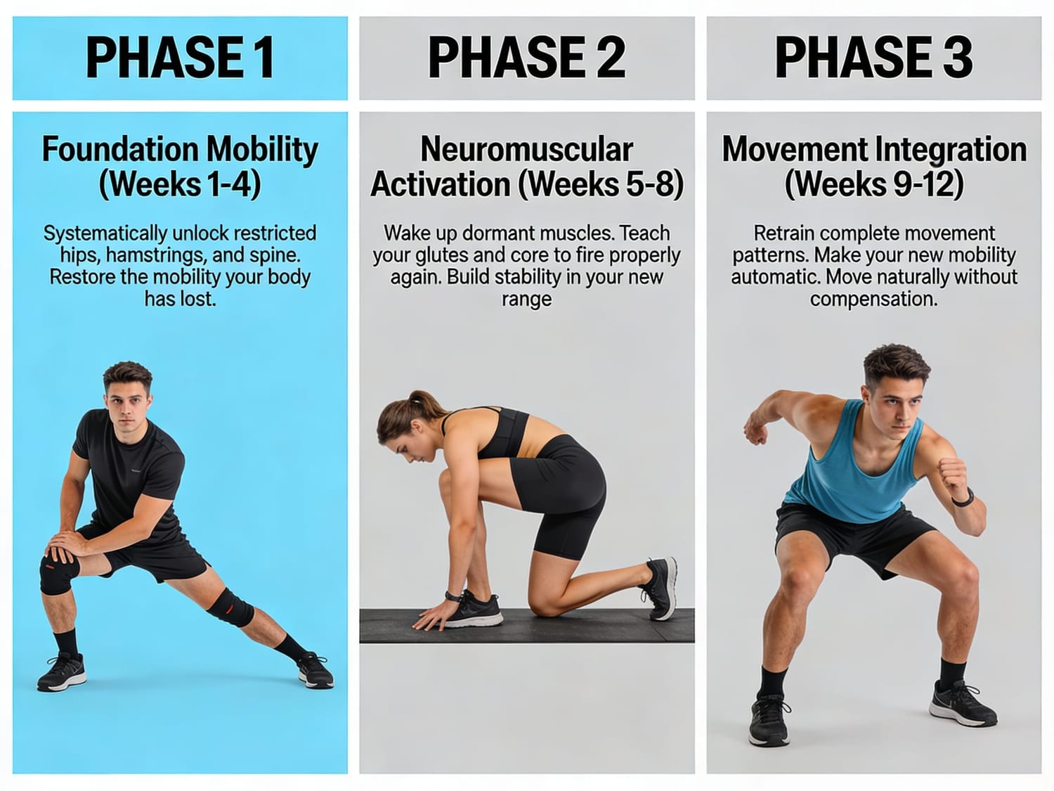 Progressive mobility training system