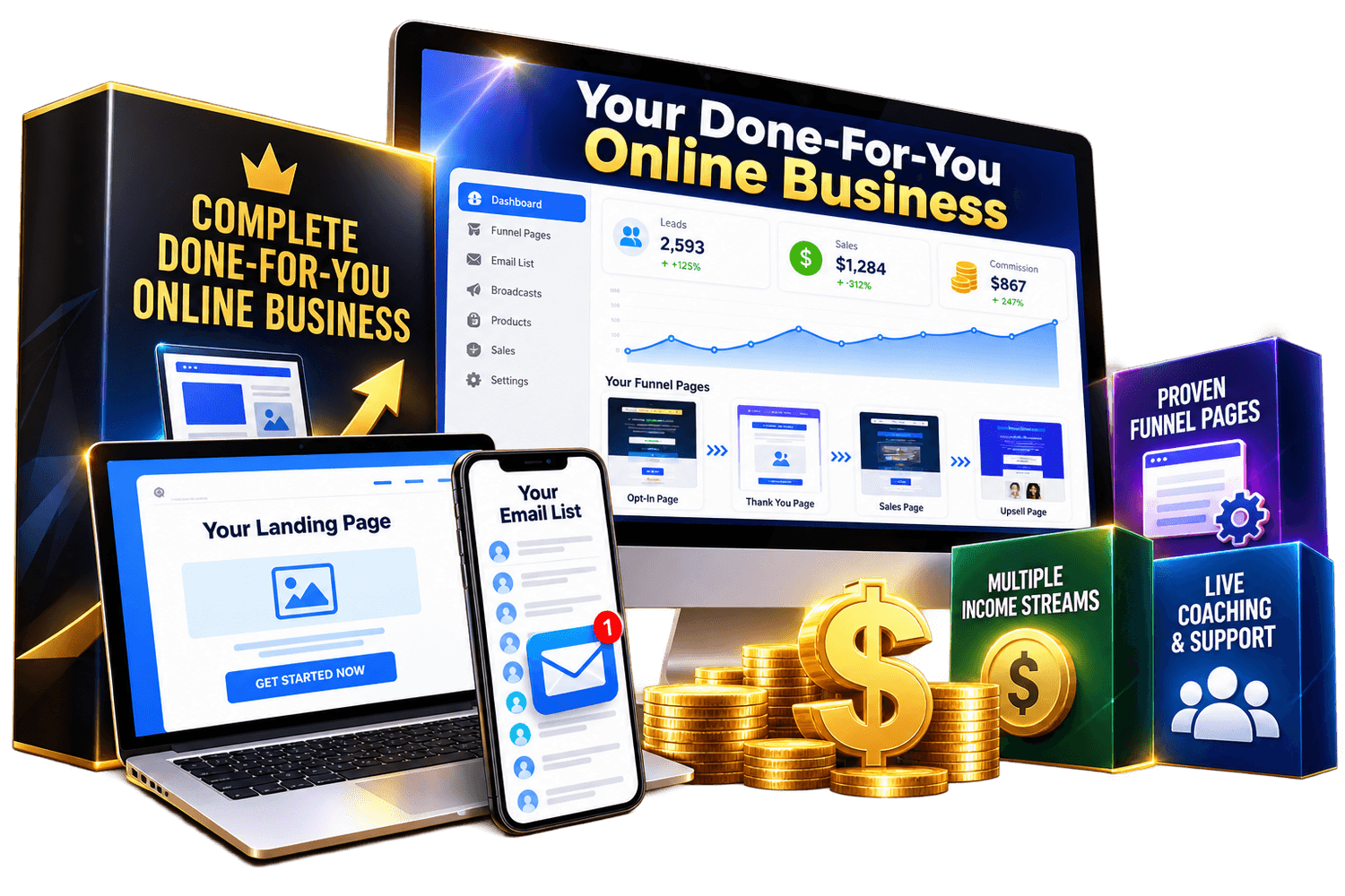 Complete Done For You Online Business