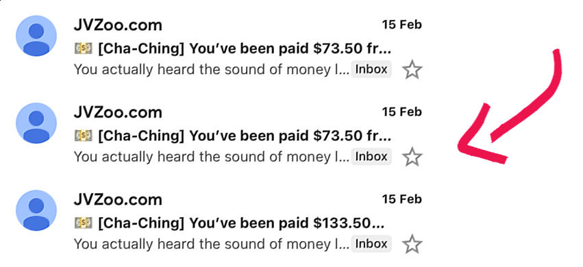 Commission proof: morning sales