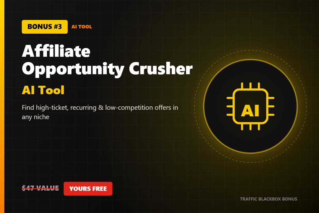 AI tool finding high ticket affiliate offers