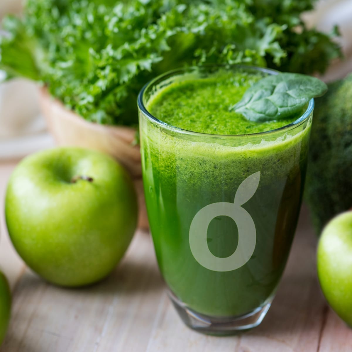 Froots Raw Juice branded glass – visual identity marketing