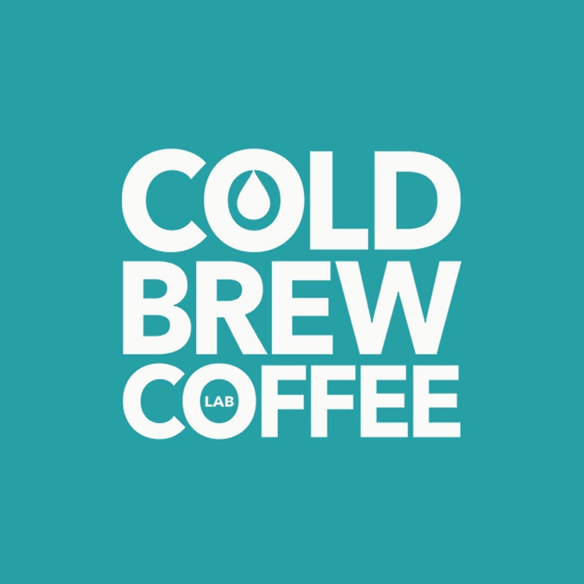 Cold Brew Coffee Lab brand identity graphic – premium coffee branding