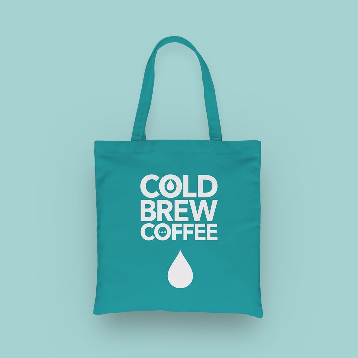 Cold Brew Coffee Lab tote bag – branded merchandise design