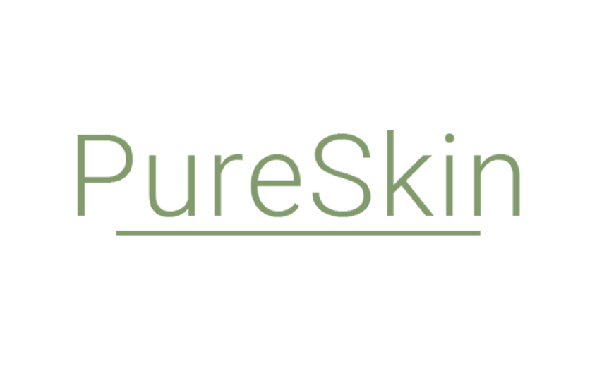 Pureskin Beauty Co logo design for FMCG brand identity