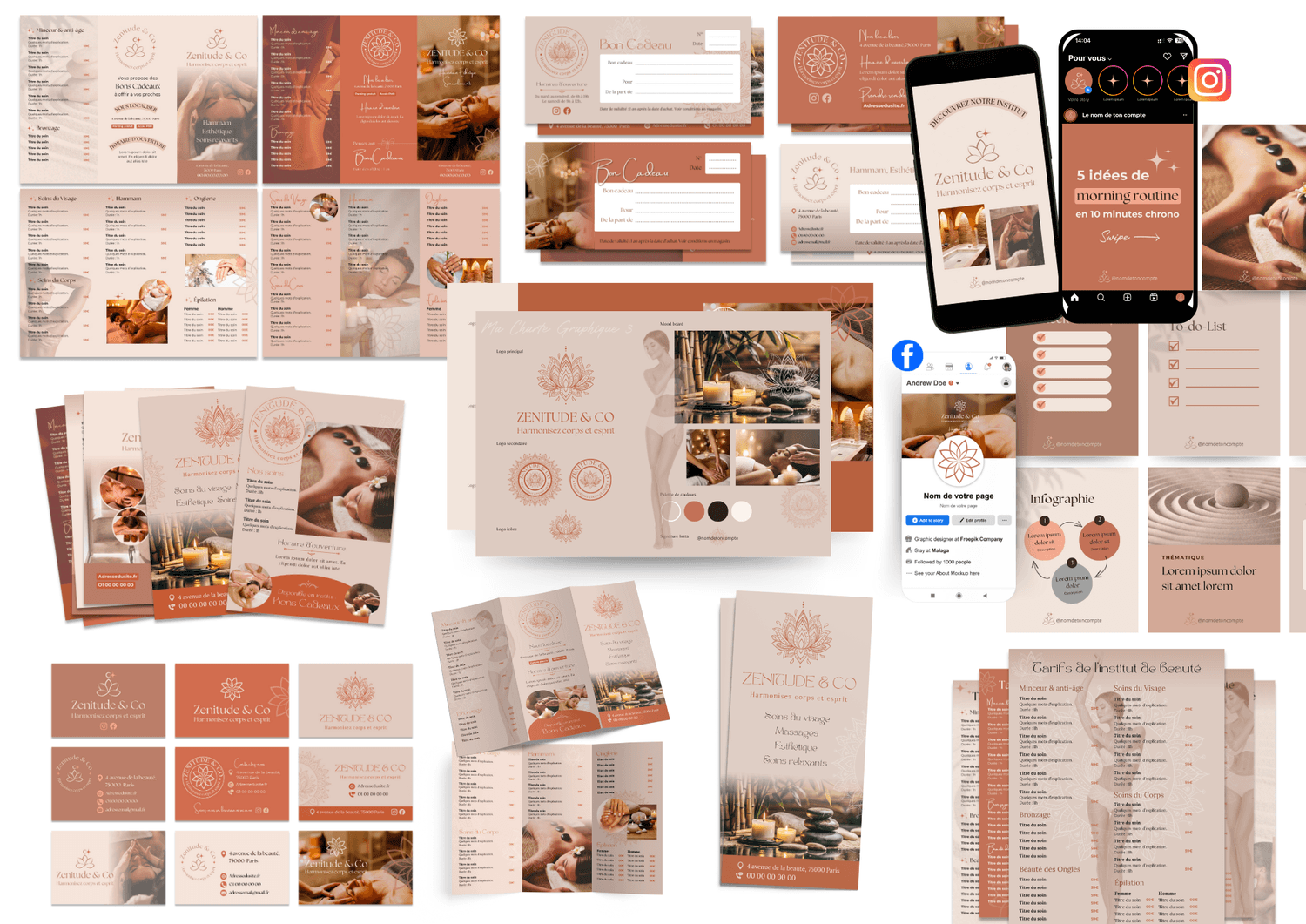 kit graphique sur Canva