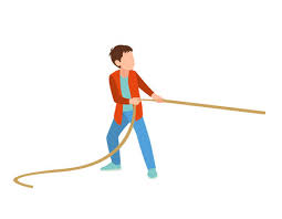 Tirer La Corde Vectores, Ilustraciones y Gráficos - 123RF