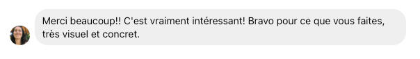 Témoignage écrit d'élève 3
