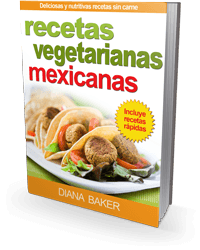Libro "Recetas Vegetarianas Mexicanas"