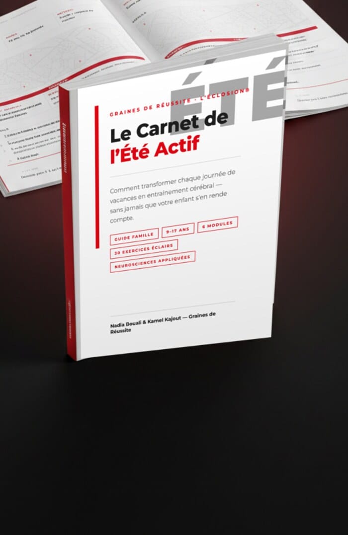 Le Carnet de l'Été Actif — mockup du guide PDF