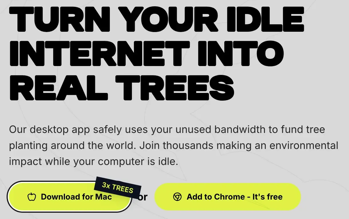 IdleForest app and extension