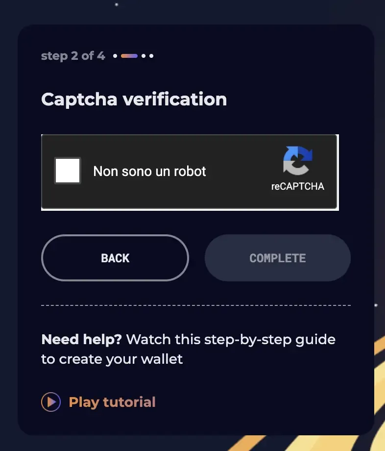 Captcha verification — Hoken Tech