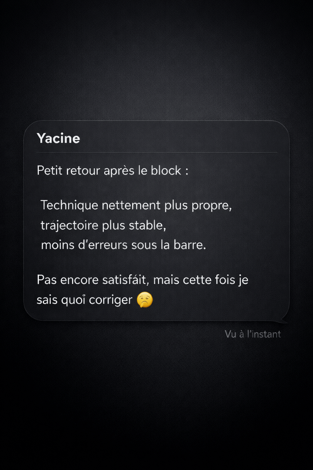 Retour de Yacine
