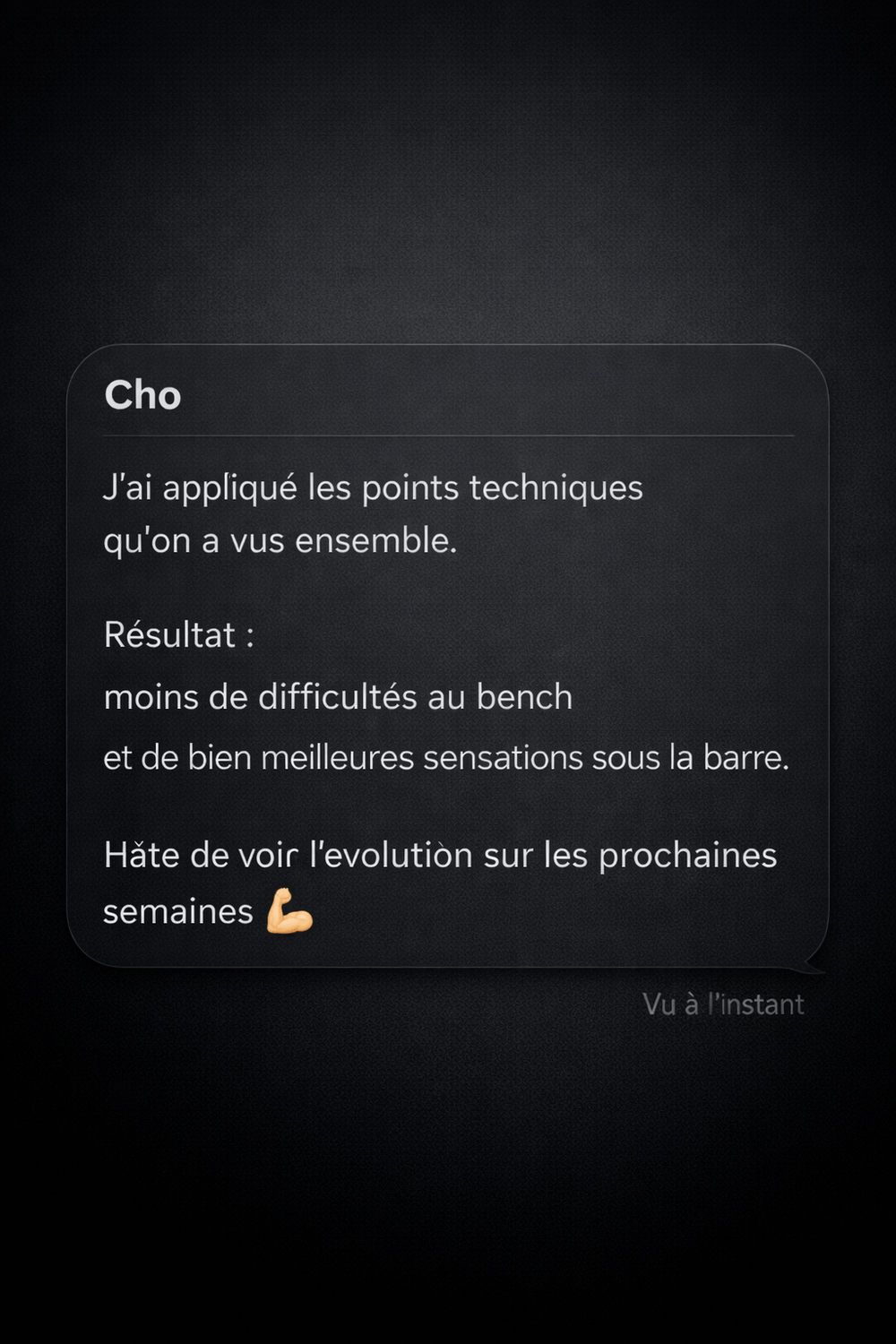 Retour de Cho
