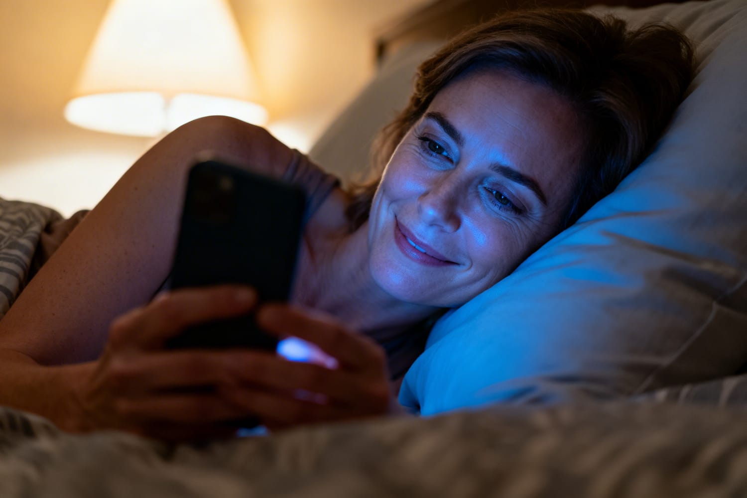 message bonne nuit couple distance amour manque