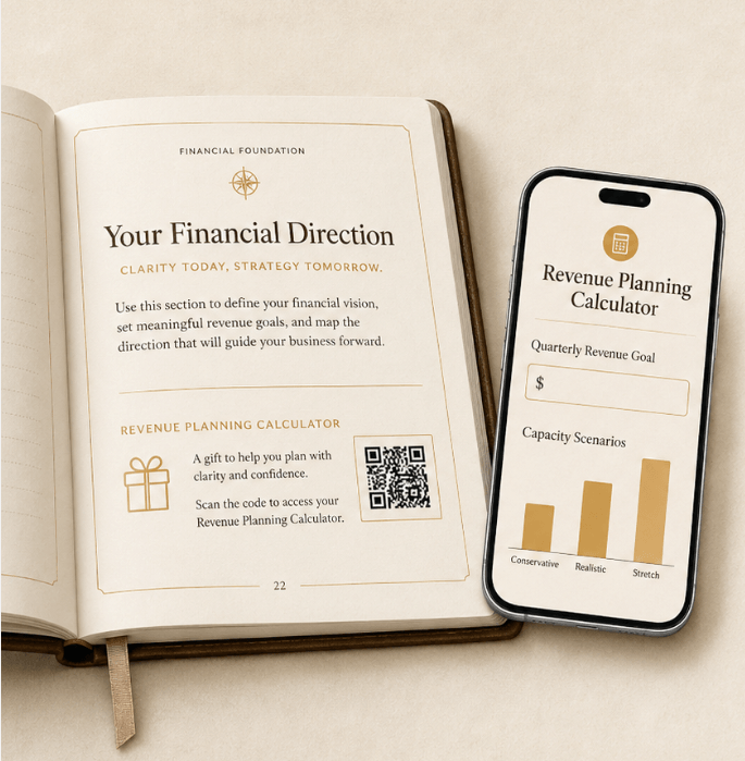 Income Projector companion app screen