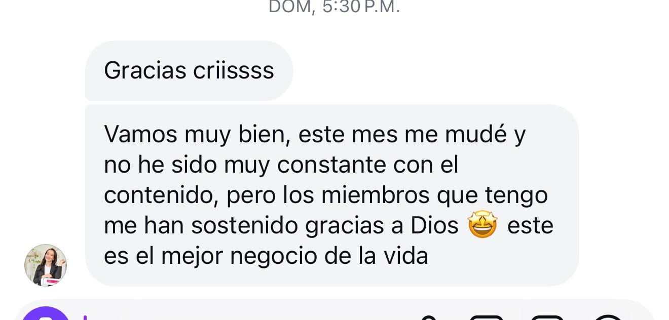Testimonio cliente Aceleradora de Membresías