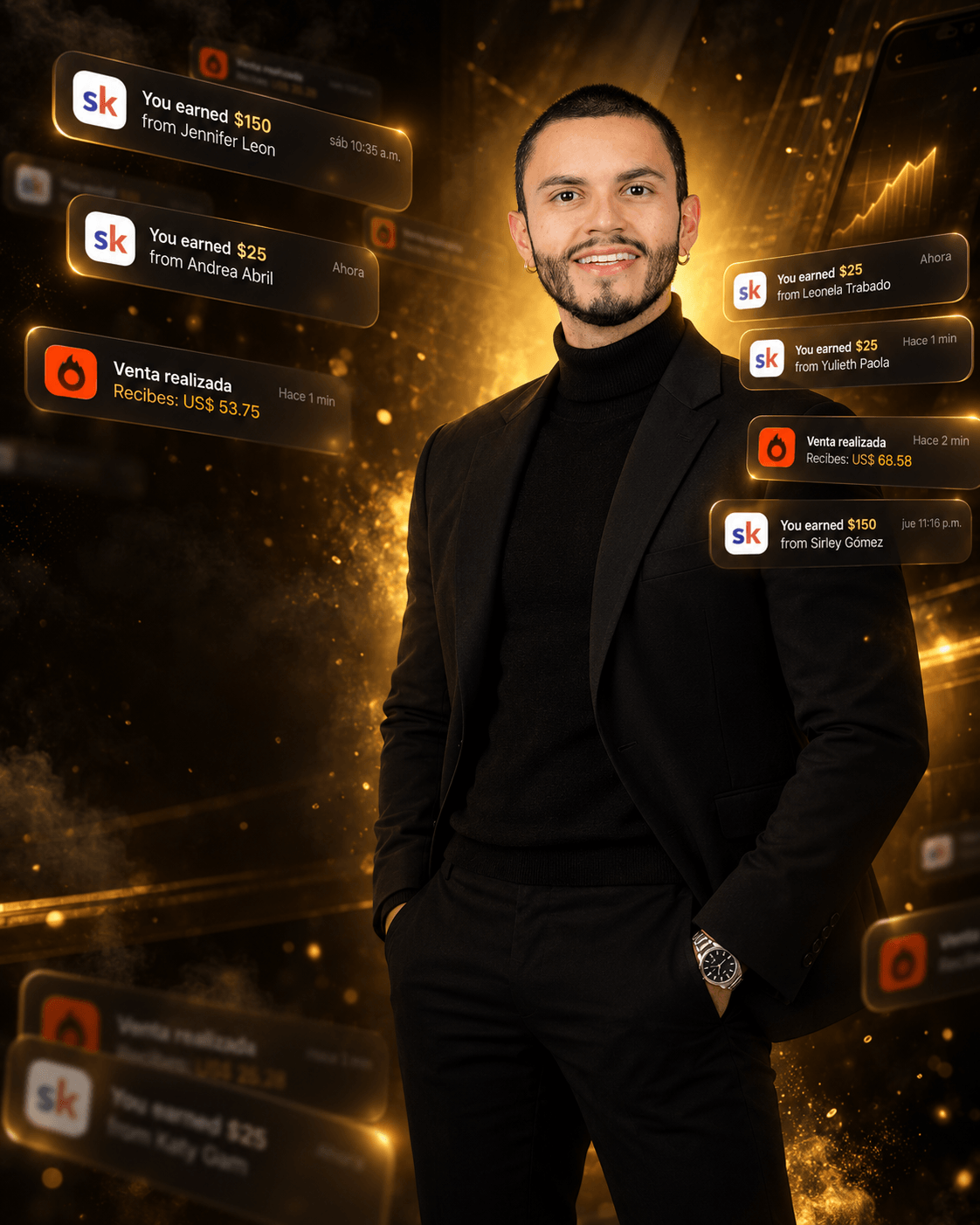 Cristian Agudelo y su negocio de membresías