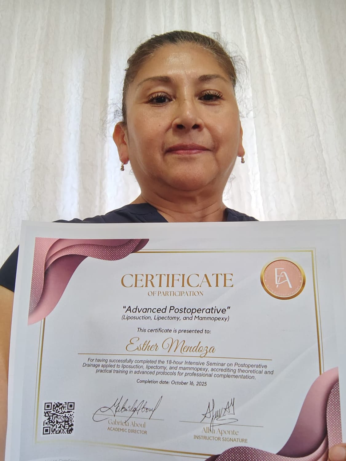 Alumna certificada de Elite Expert Academy