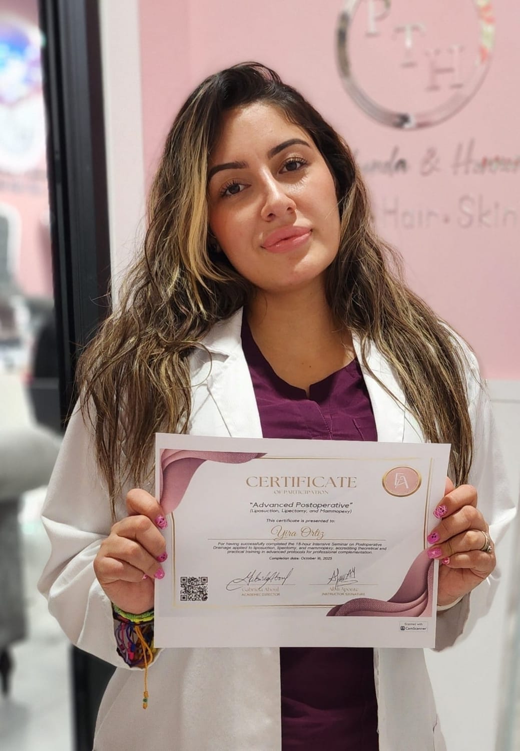 Alumna certificada de Elite Expert Academy