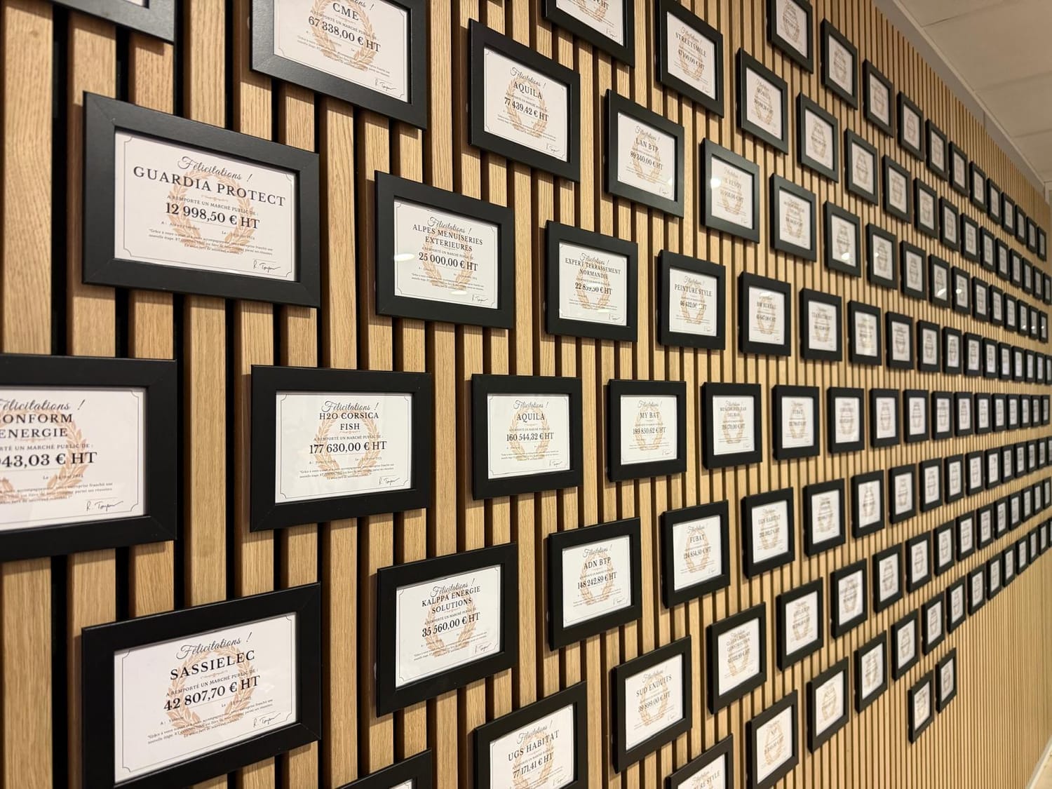 Mur des victoires RT Connecting