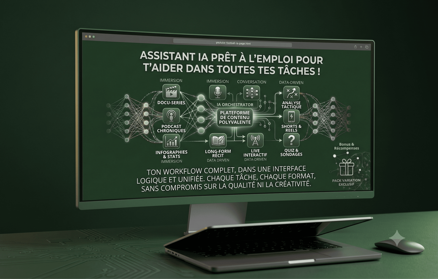 Bonus 1 — Assistant IA prêt à l'emploi