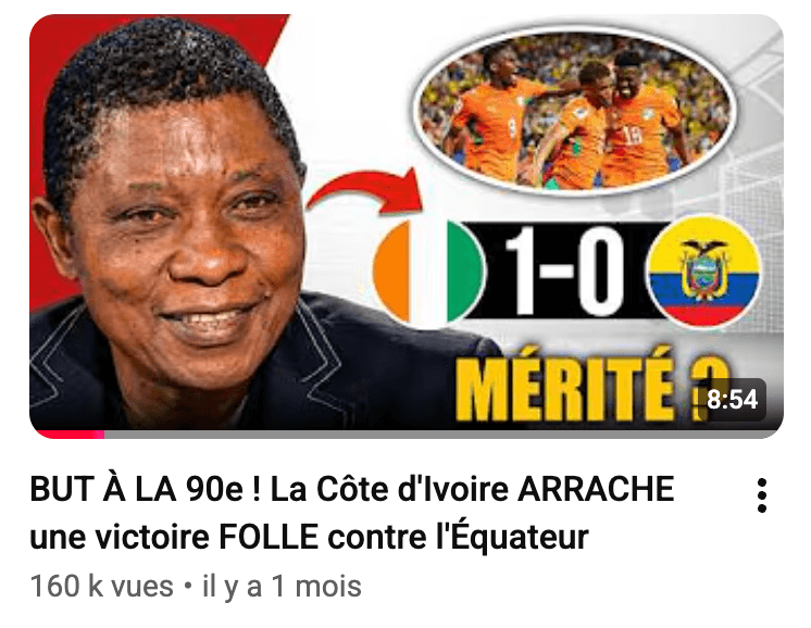 Aperçu de la chaîne exemple