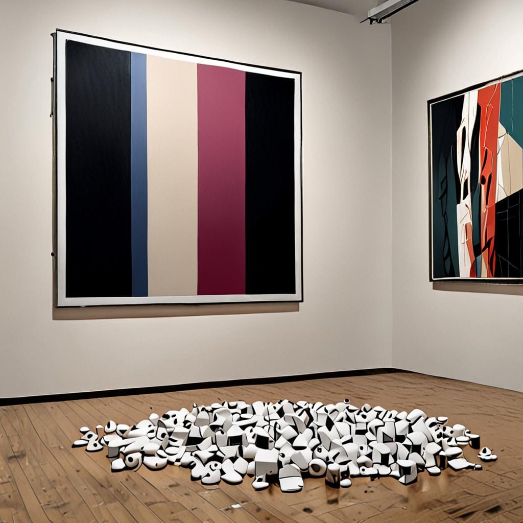 contemporary art installation gallery
