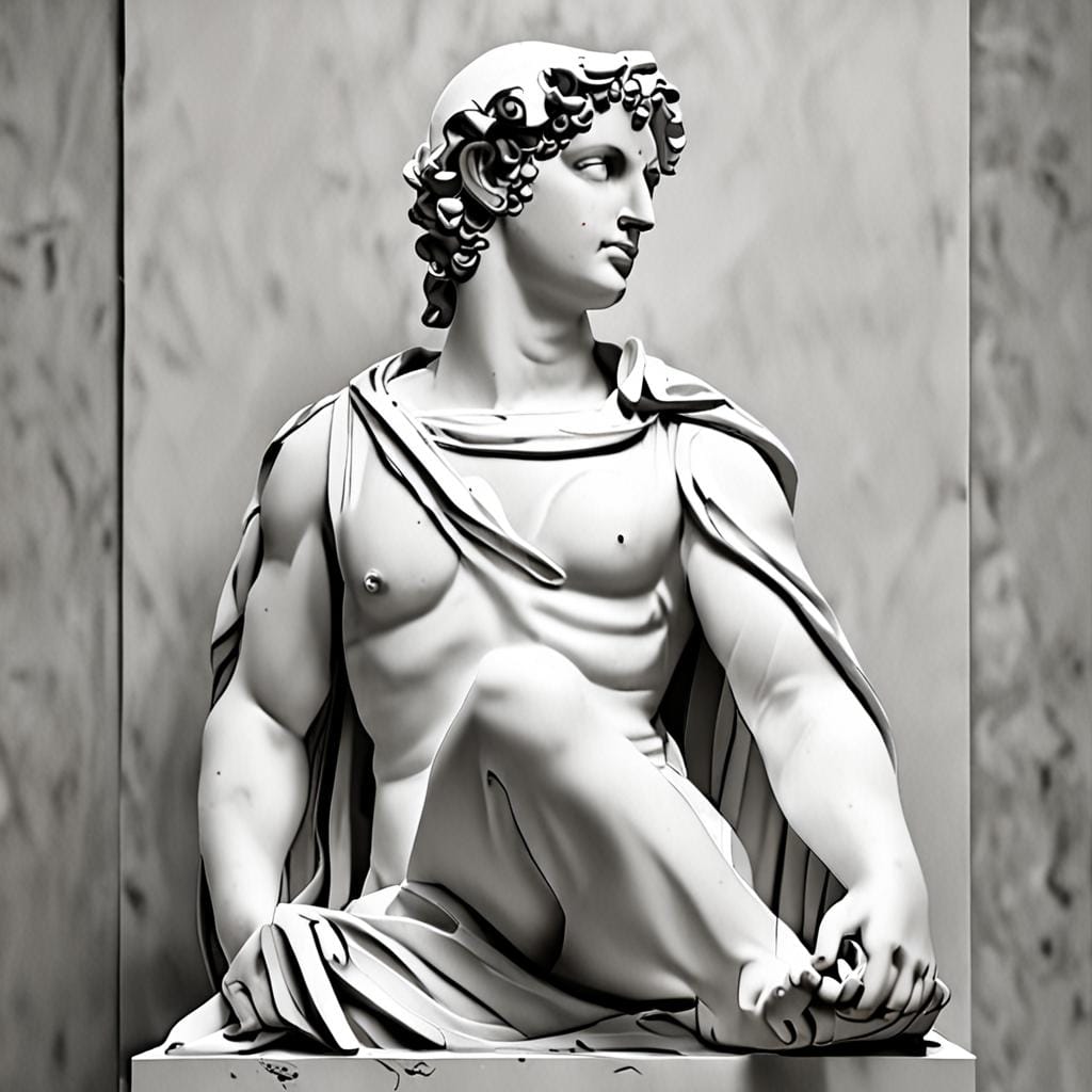 Classical Statue Art Piece