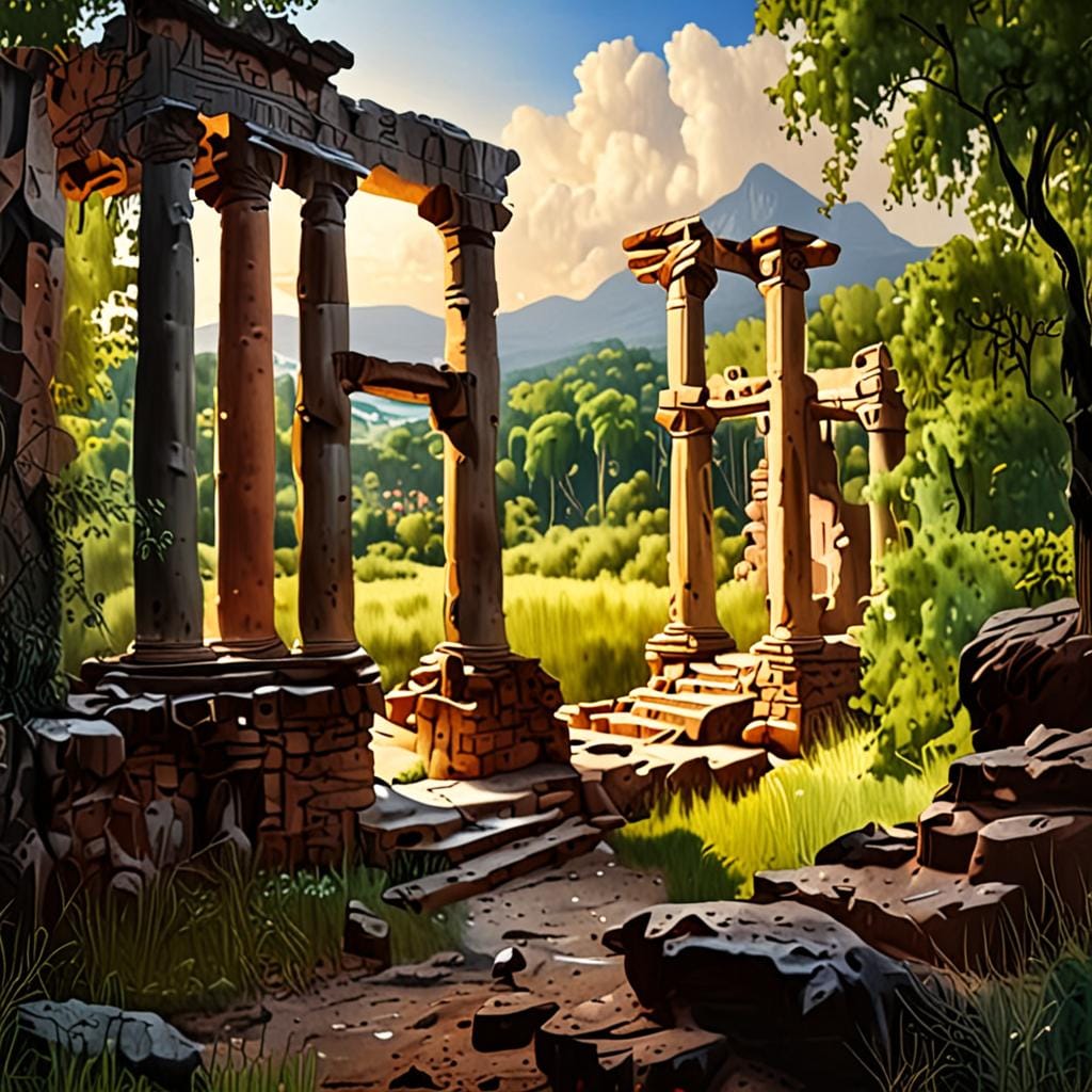 Landscape with Ruins