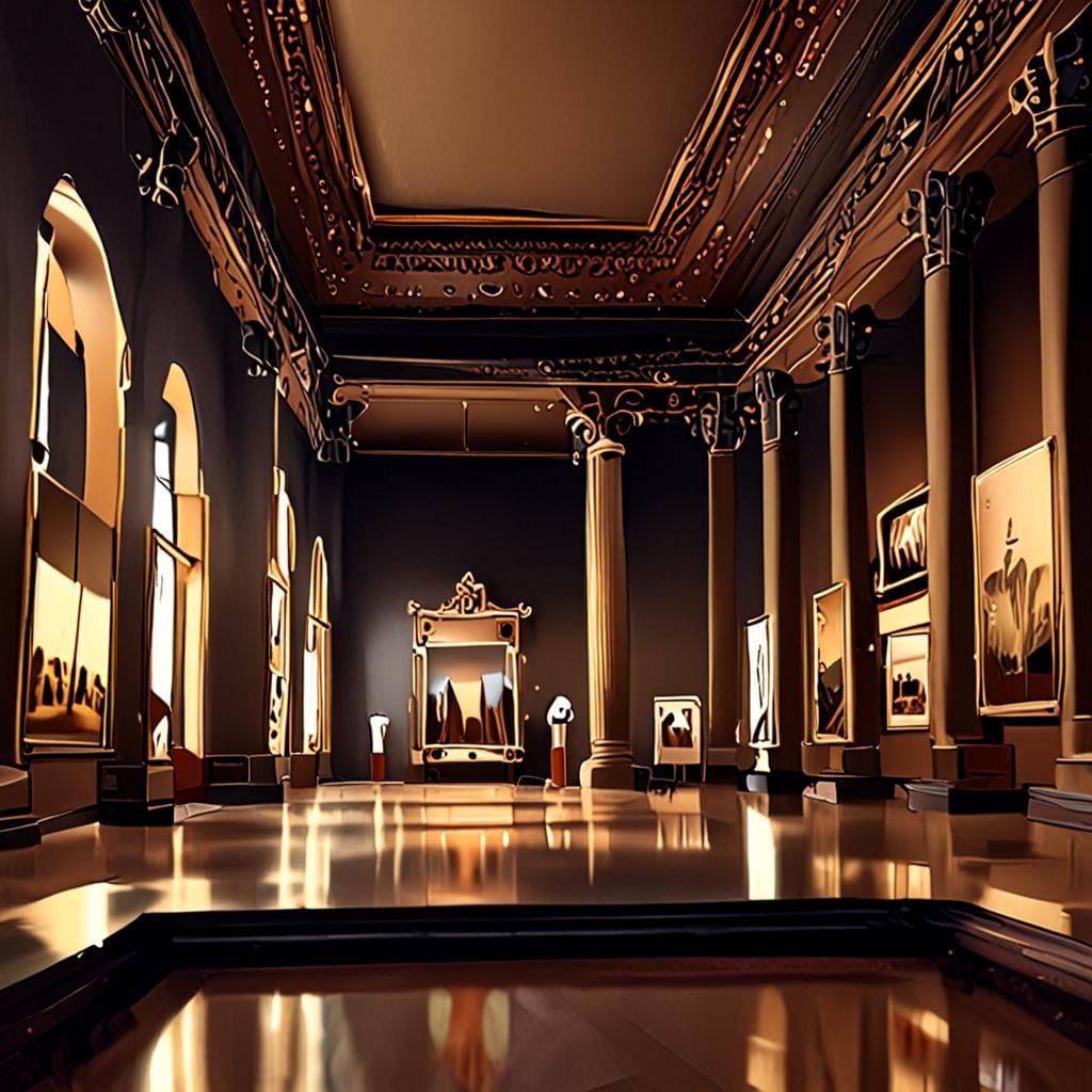 digital art event museum evening