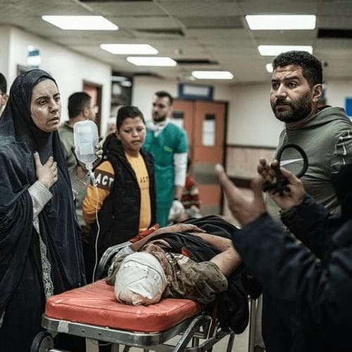 Injured Palestine's People