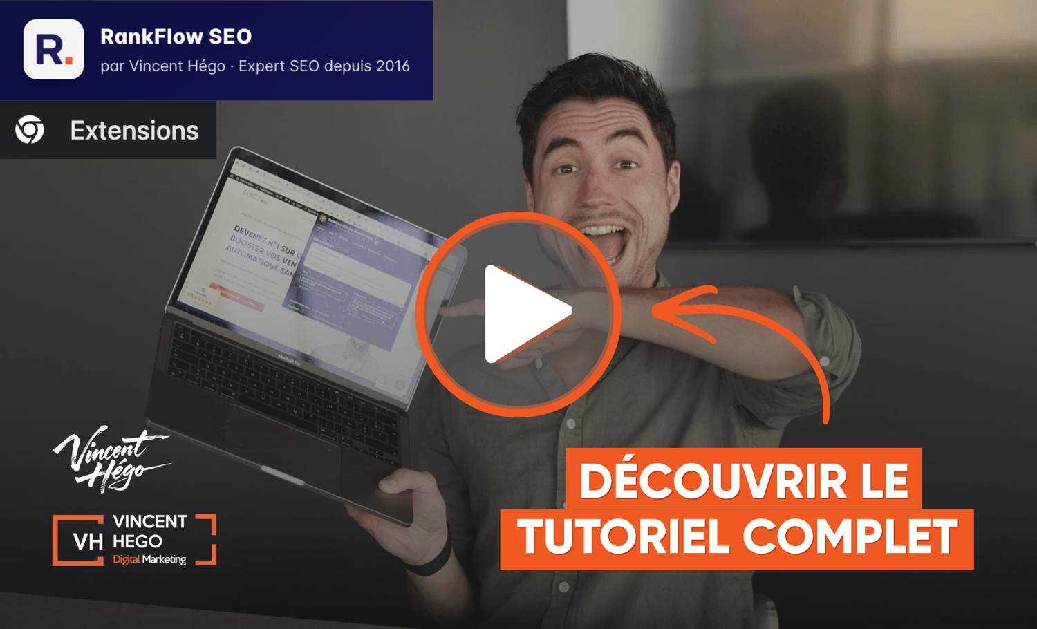 RankFlow SEO : Tutoriel Complet par Vincent Hego