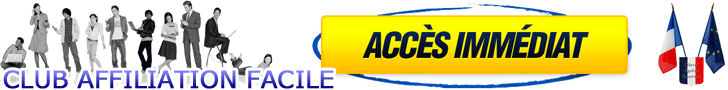 La meilleur façon légale de gagner sur internet. Club Affiliation Facile 