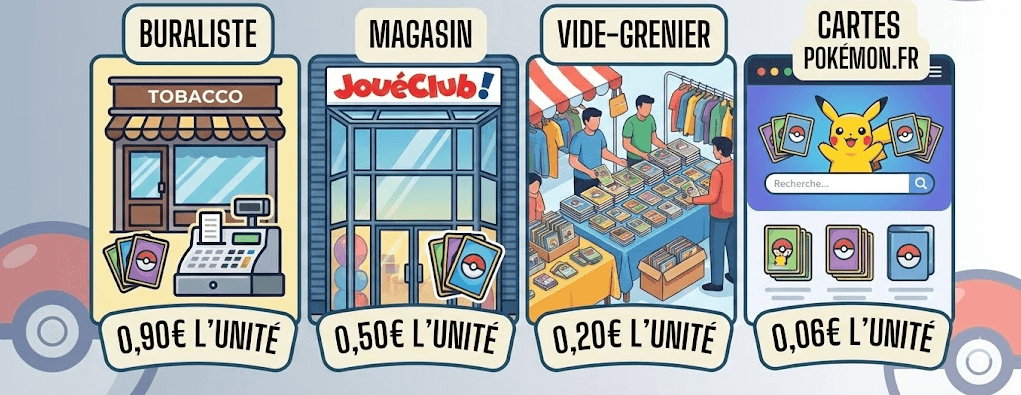 gros volumes cartes pokemon