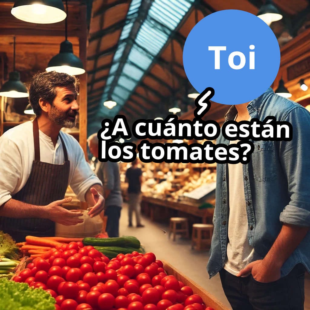 Tomates au marché