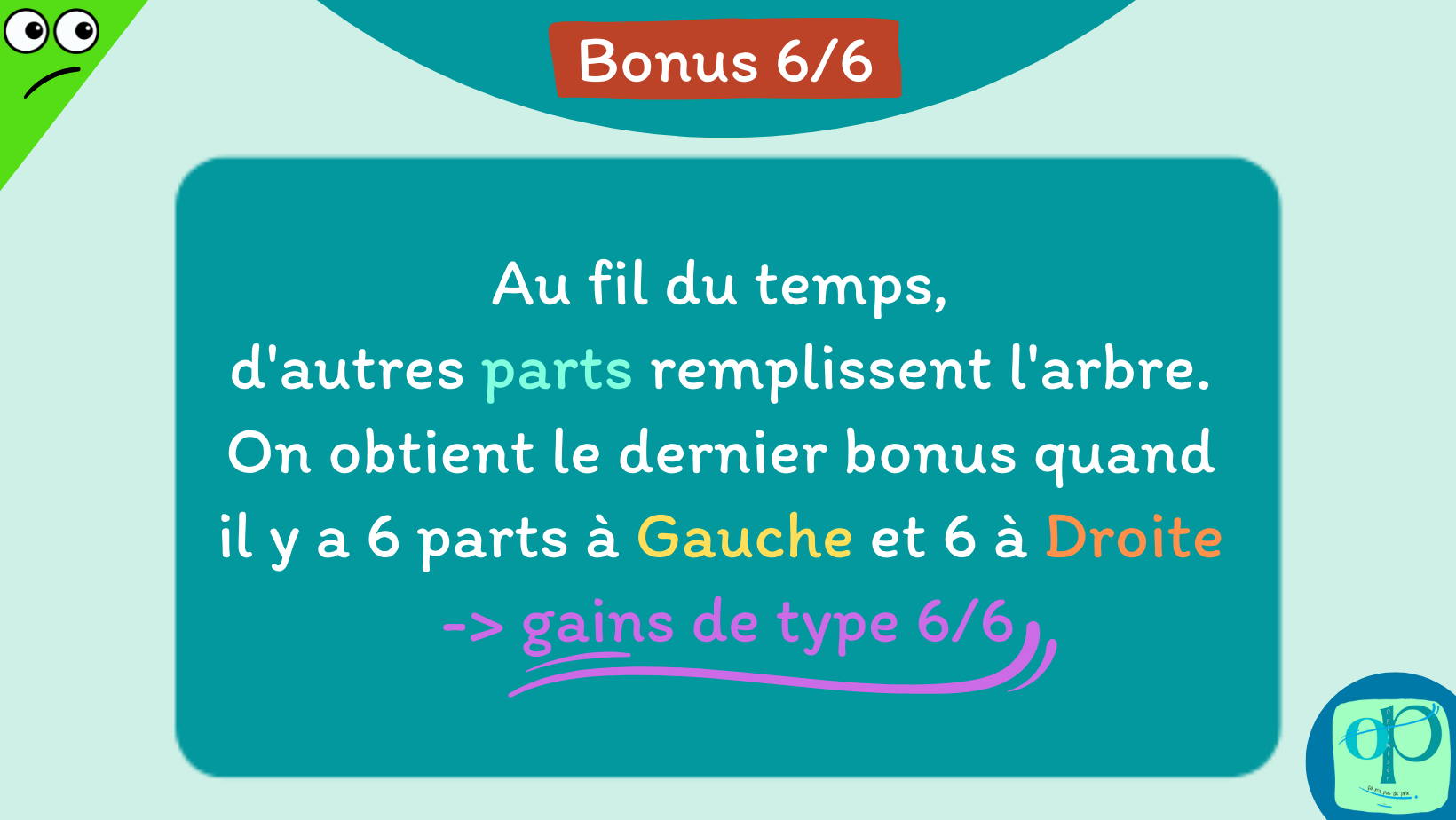 OP les bonus P6